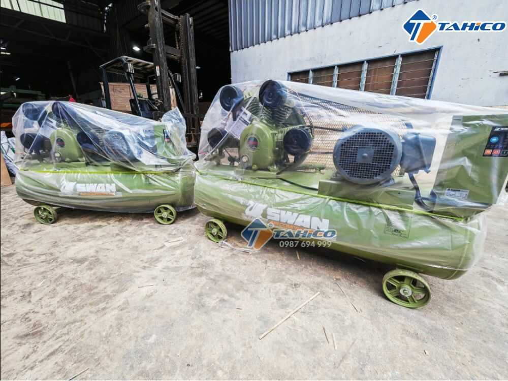 Máy nén khí 1 cấp Swan 3-20hp 8bar 380V