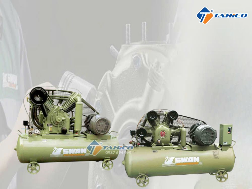 Máy nén khí 2 cấp Swan 15hp 12bar 380V