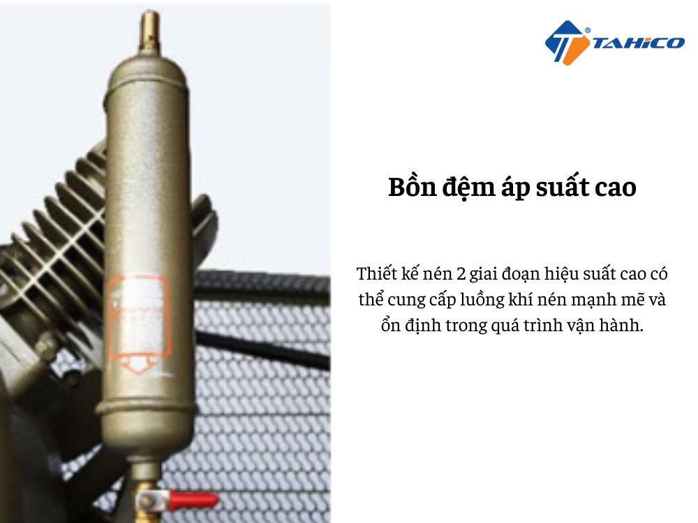 Máy nén khí 2 cấp Swan 3-10hp 16bar 380V