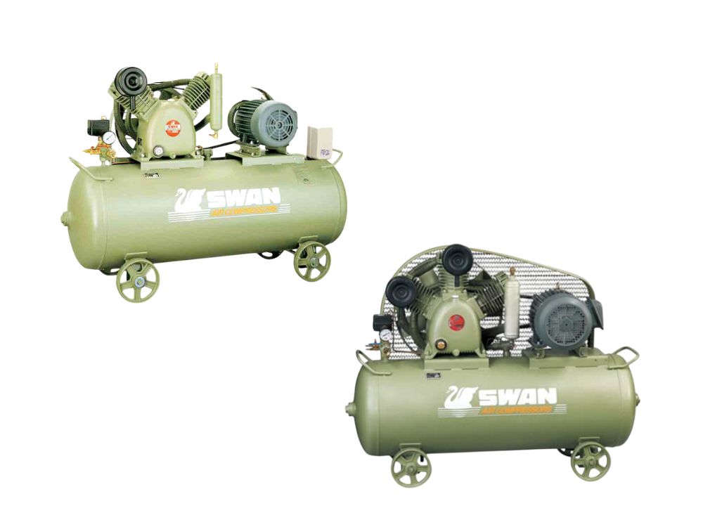 Máy nén khí 2 cấp Swan 3-10hp 16bar 380V