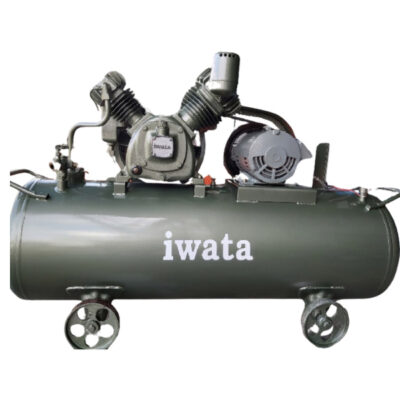 Máy nén khí 5hp nội địa Nhật bãi 130 lít áp thường