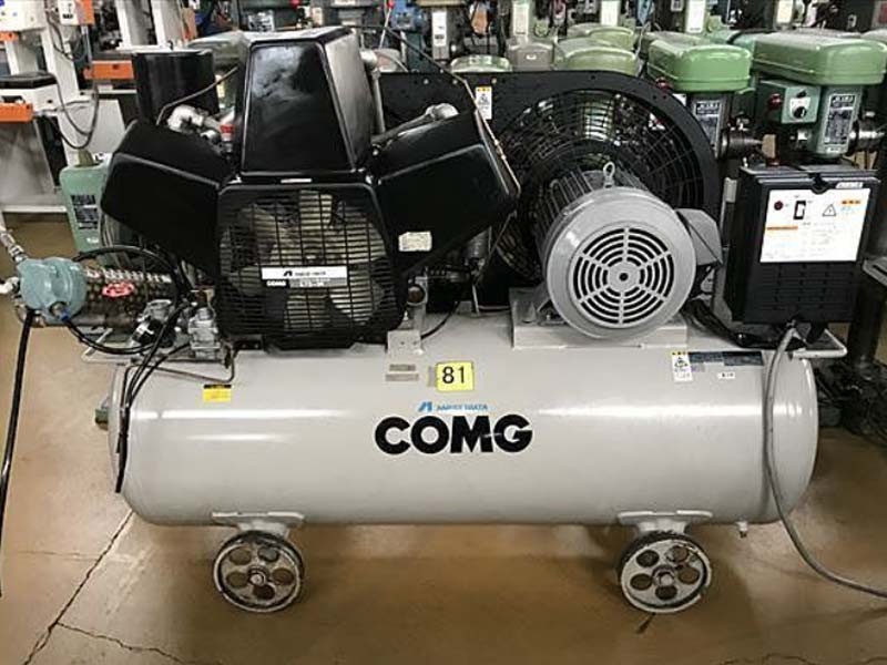 Máy nén khí 5hp nội địa Nhật bãi 200 lít áp cao