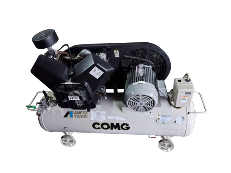 Máy nén khí 5hp nội địa Nhật bãi 200 lít áp cao