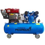 Máy nén khí chạy bằng dầu diesel 20HP 500 lít 2 cấp