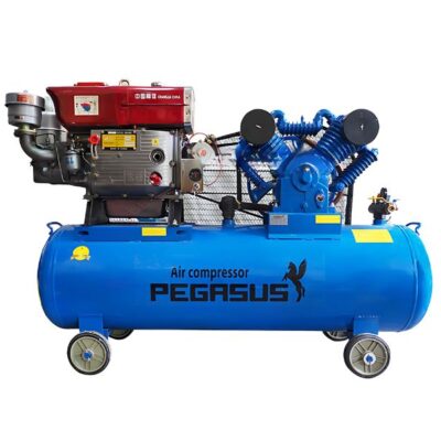 Máy nén khí chạy bằng dầu diesel 20HP 500 lít 2 cấp
