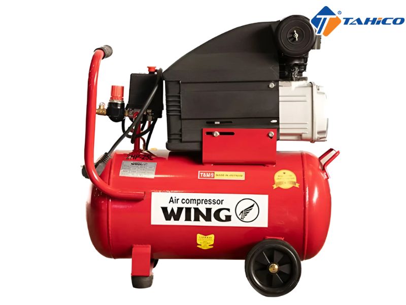 Máy nén khí đầu liền WING TM-0.1/8-9L-1.5HP (1.5HP, 9L, 220V)
