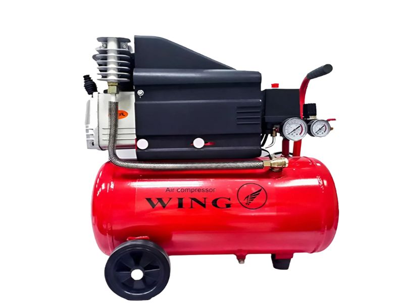 Máy nén khí đầu liền WING TM-0.1/8-9L-1.5HP (1.5HP, 9L, 220V)