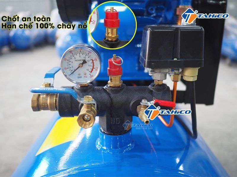 Máy nén khí dây đai Pegasus 20HP 2 cấp