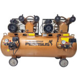 Máy nén khí dây đai Pegasus 2 đầu nén 2 moto 1 cấp
