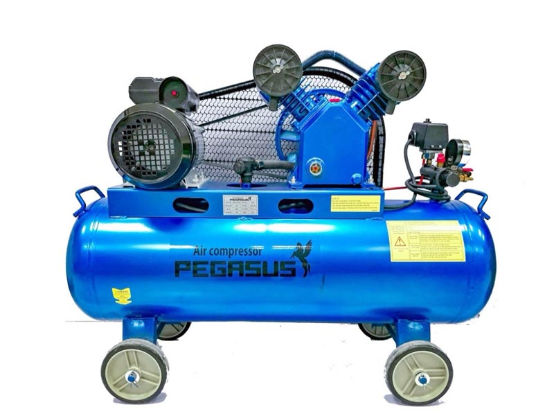 Máy nén khí dây đai Pegasus 2HP 120 lít