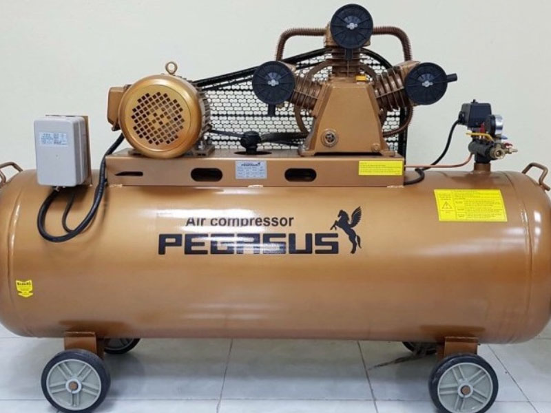 Máy nén khí dây đai Pegasus 3HP 180 lít 1 cấp 3 pha