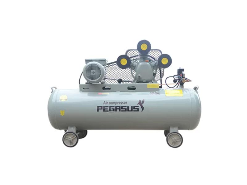 Máy nén khí dây đai Pegasus 4HP 120 lít 1 cấp 1 pha