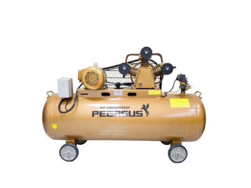 Máy nén khí dây đai Pegasus 4HP 120 lít 2 cấp 3 pha