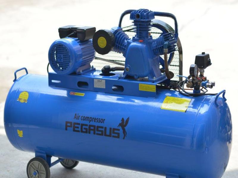 Máy nén khí dây đai Pegasus 4HP 180 lít 1 pha