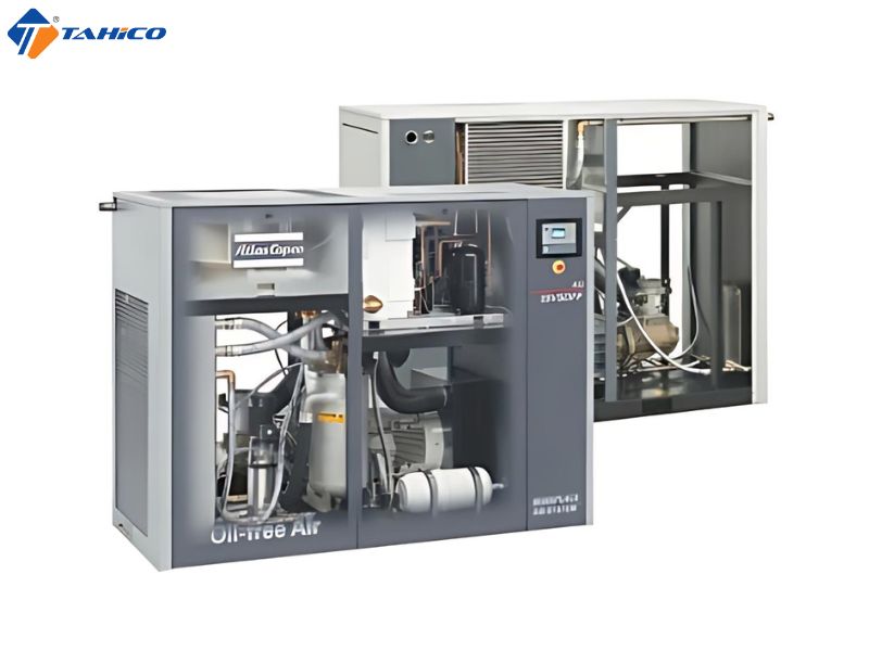 Máy nén khí không dầu Alas Copco cho y tế - bệnh viện