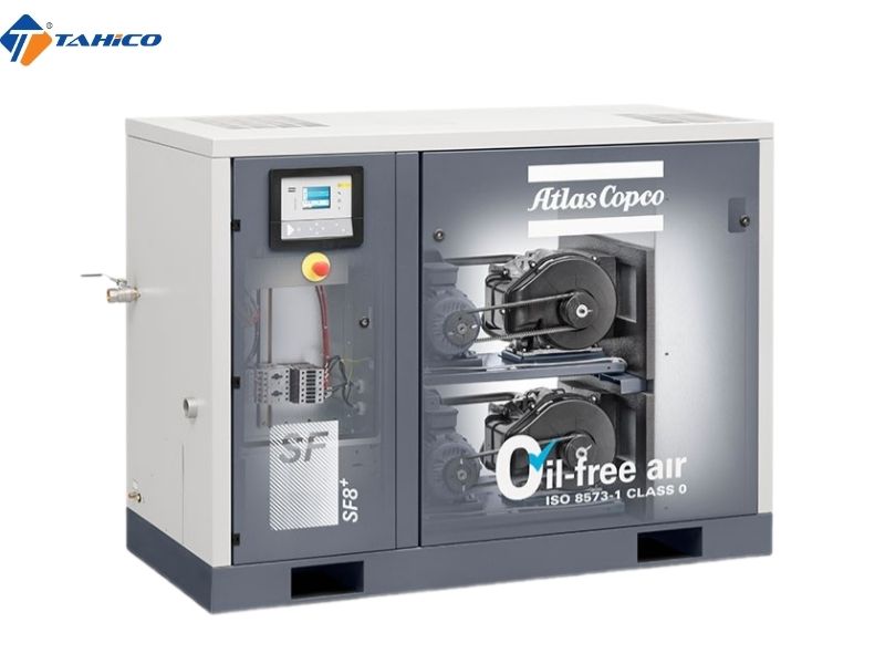 Máy nén khí không dầu Alas Copco cho y tế - bệnh viện
