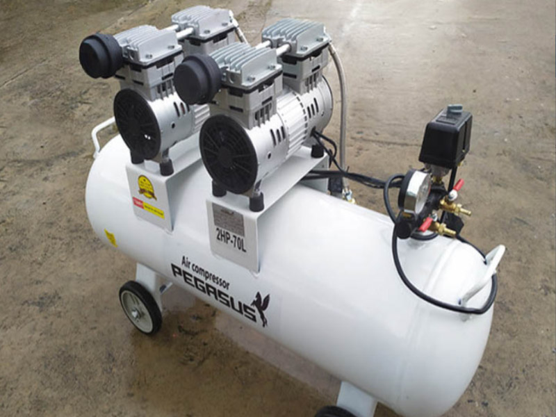 Máy nén khí không dầu giảm âm Pegasus 2HP