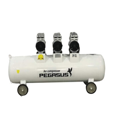 Máy nén khí không dầu giảm âm Pegasus 3HP 120 lít