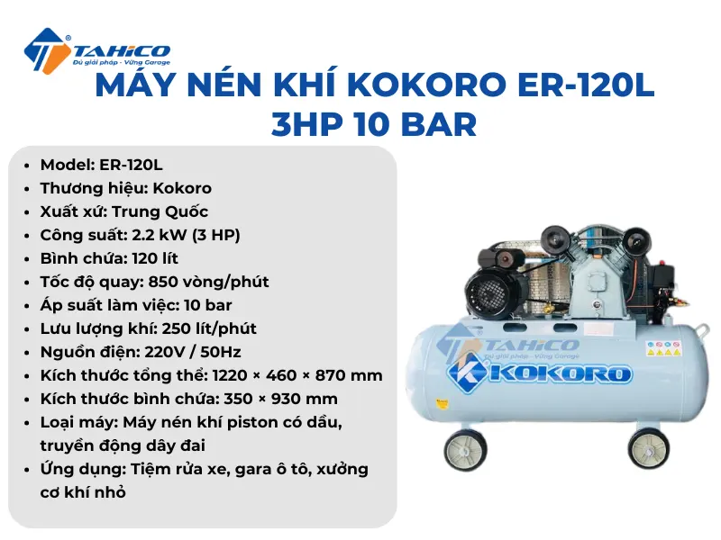Đặc điểm tính năng Kokoro ER-120L