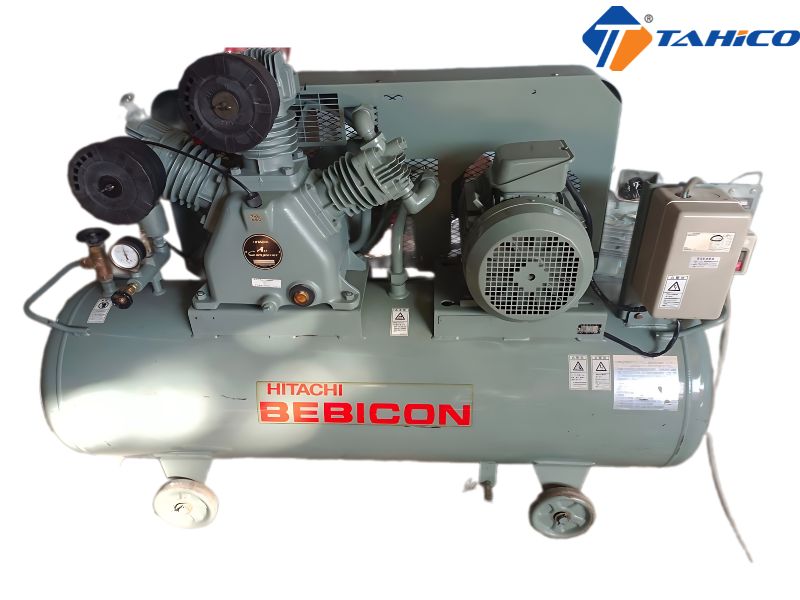 Máy nén khí Piston có dầu Hitachi 7.5P-9.5V5A (235L)