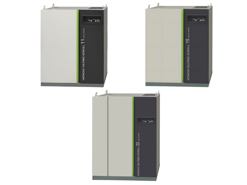 Máy nén khí Scroll không dầu SRL 8kgf/cm2 (8 bar)