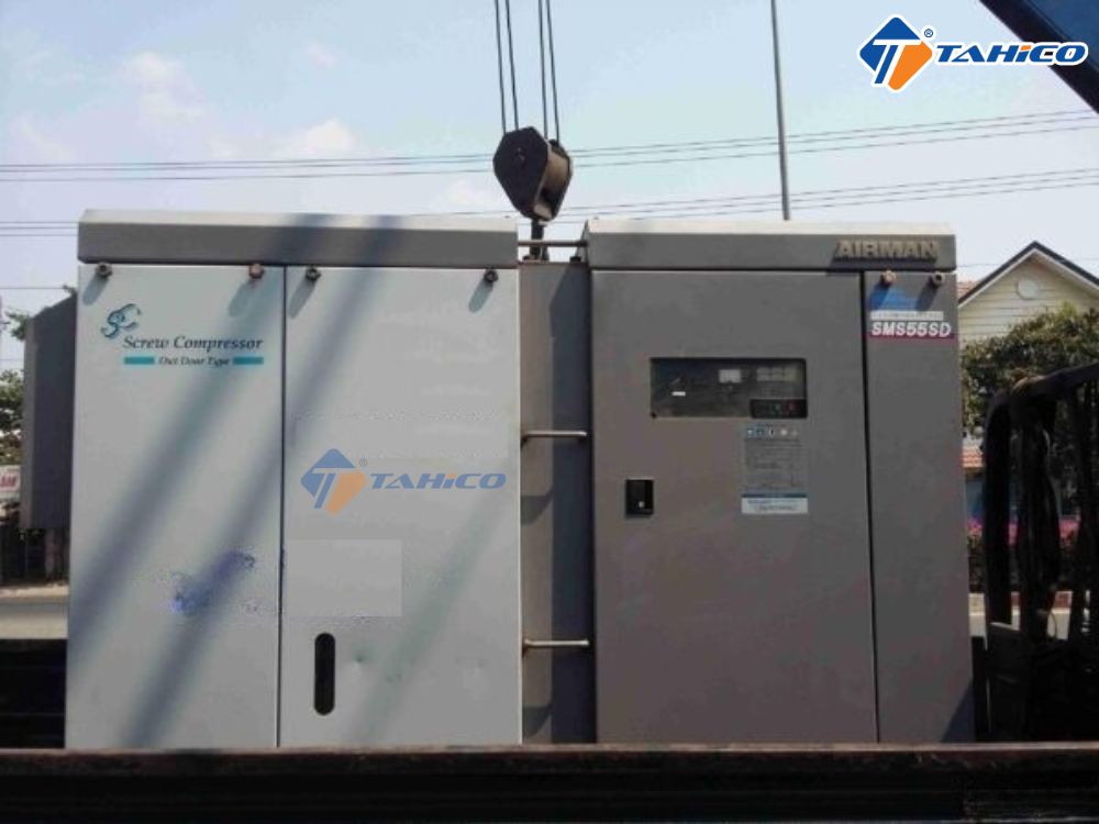 Máy nén khí trục vít Airman SMS55SD 55kw/75hp