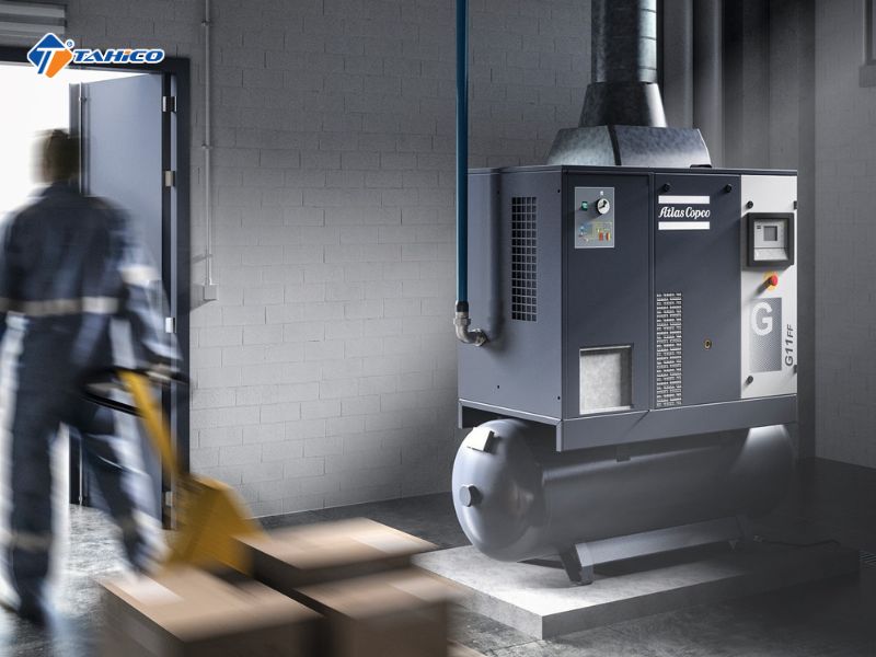Máy nén khí trục vít Atlas Copco G30KW – 45 KW