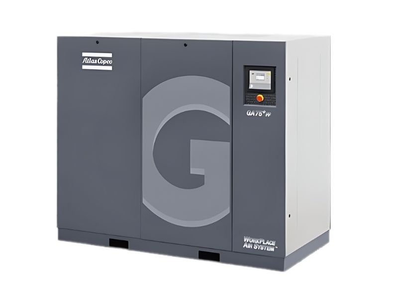 Máy nén khí trục vít Atlas Copco G75KW-100HP