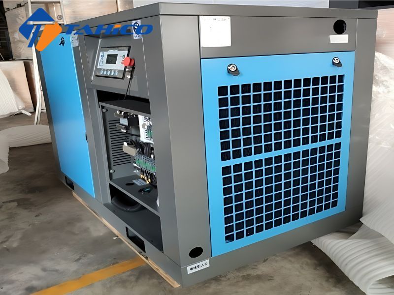 Máy nén khí trục vít biến tần 150HP