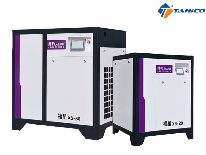 Máy nén khí trục vít biến tần JAGUAR 10HP-40HP cùng các ưu đãi tại Tahico