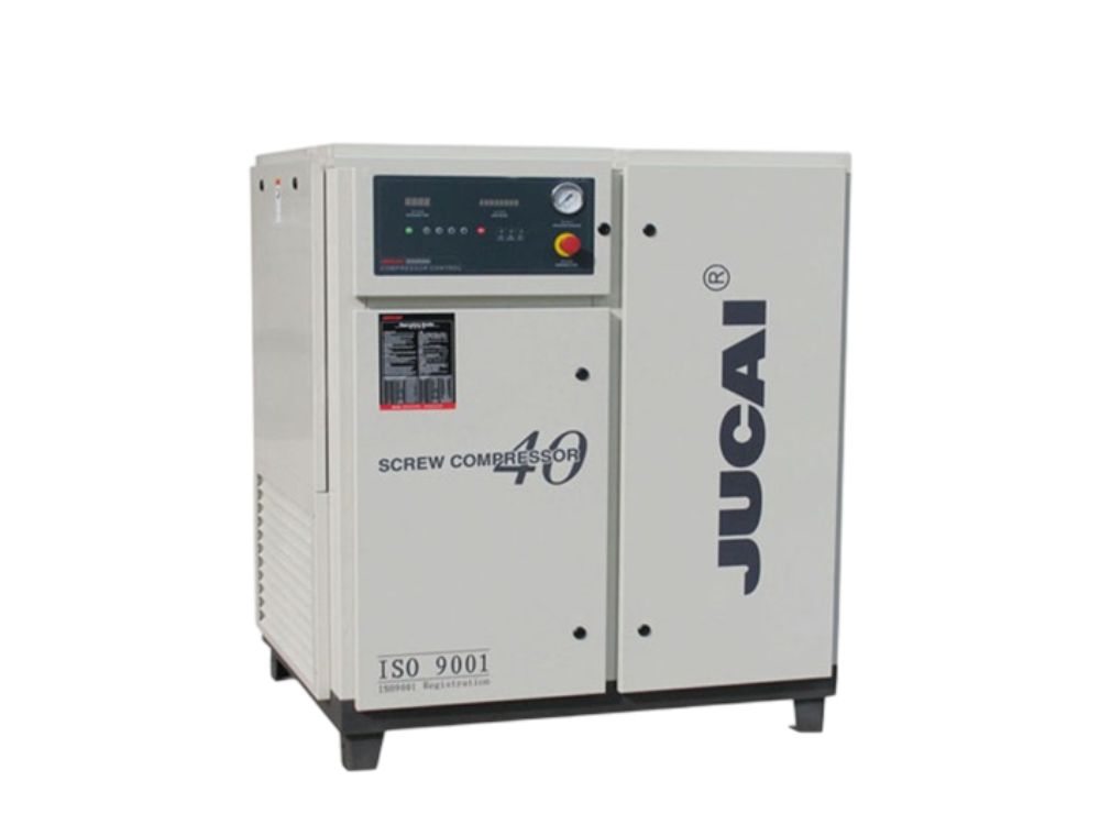Máy nén khí trục vít có dầu Jucai 30kw | 7bar 8bar 10bar 12bar