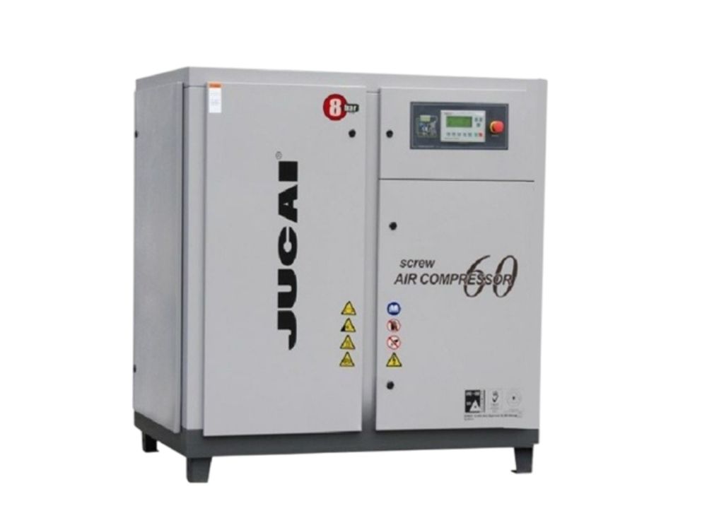 Máy nén khí trục vít có dầu Jucai 45kw | 7bar 8bar 10bar 12bar