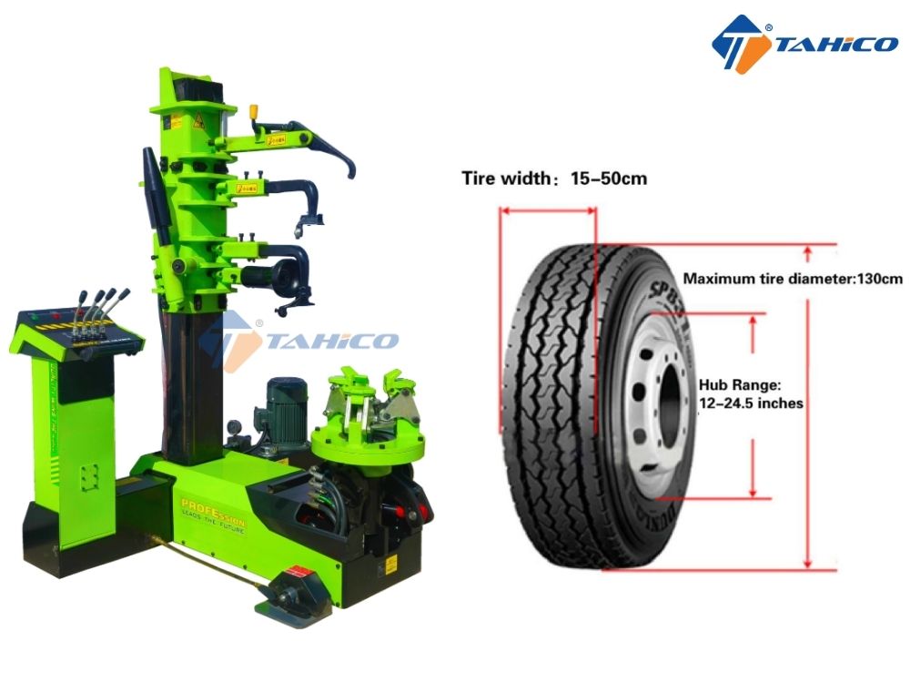 Máy ra vào lốp Konia K1300 3.0kw | Xe tải
