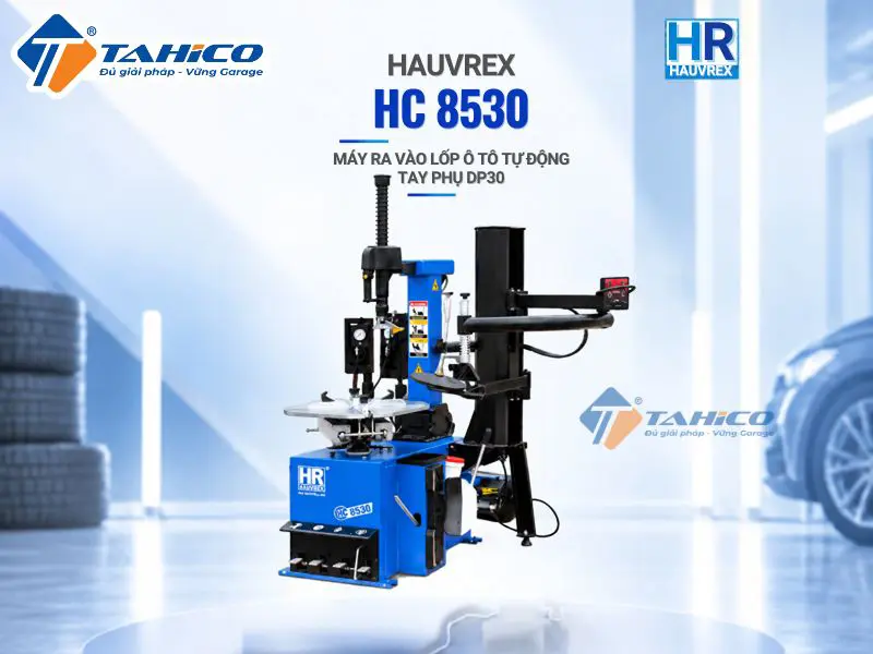 Máy ra vào lốp ô tô tự động Hauvrex HC8530