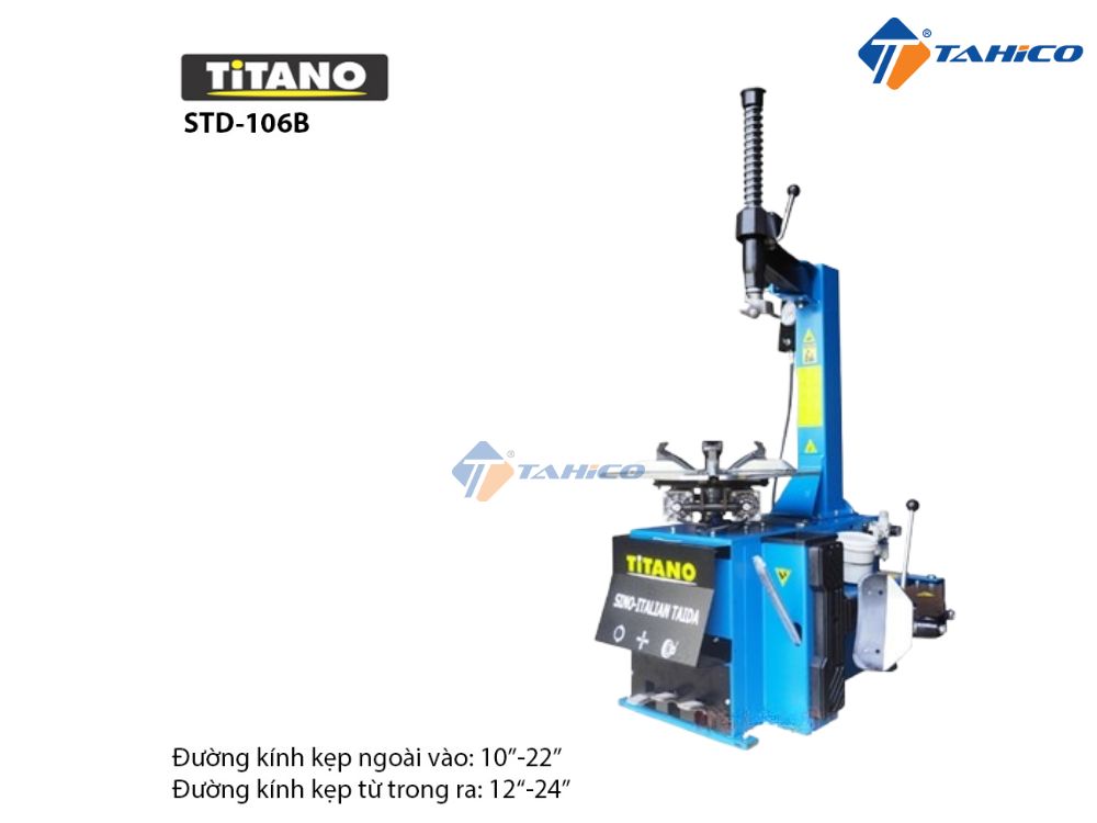 Máy ra vào vỏ ô tô Titano STD-106 Italy