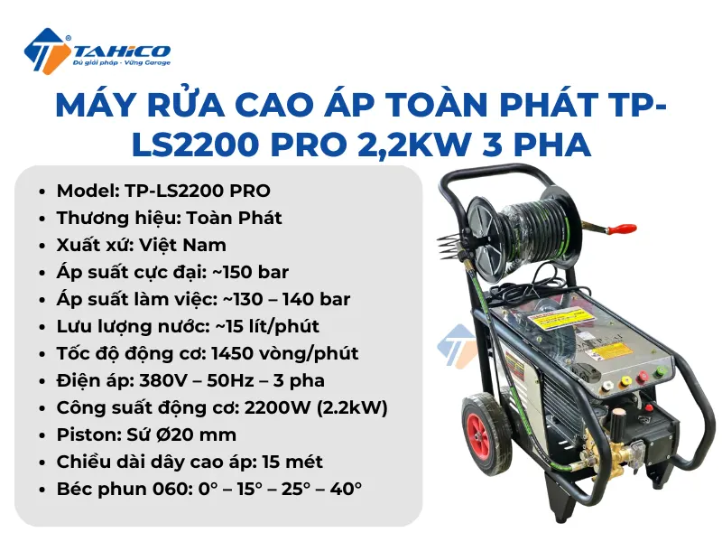 Đặc điểm tính năng Toàn Phát TP-LS2200 PRO