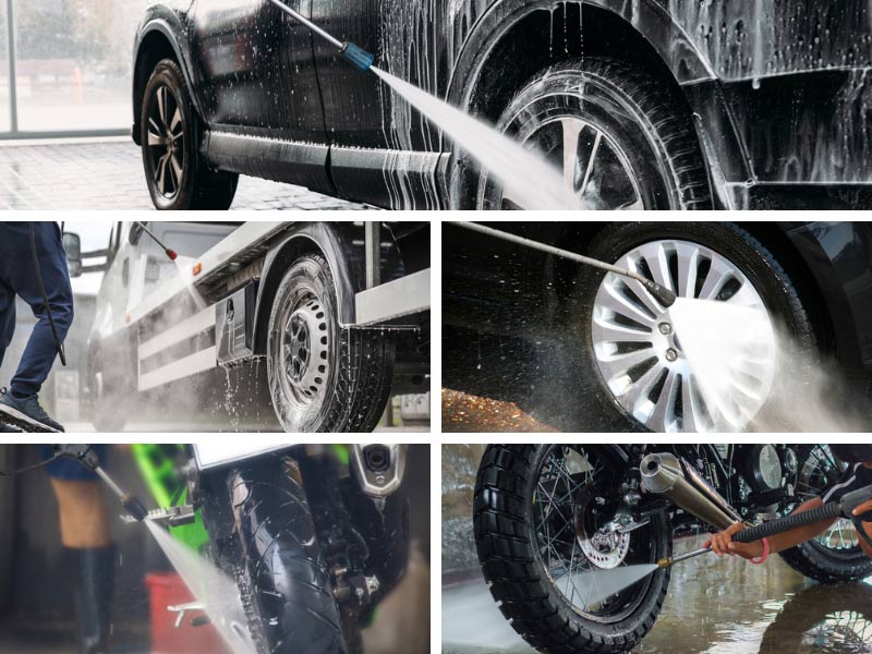 Máy rửa xe cao áp 15HP OK nội địa Nhật bãi