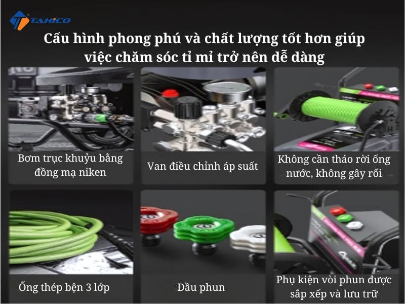 Máy rửa xe cao áp Lutian ROARING-R29 3200W