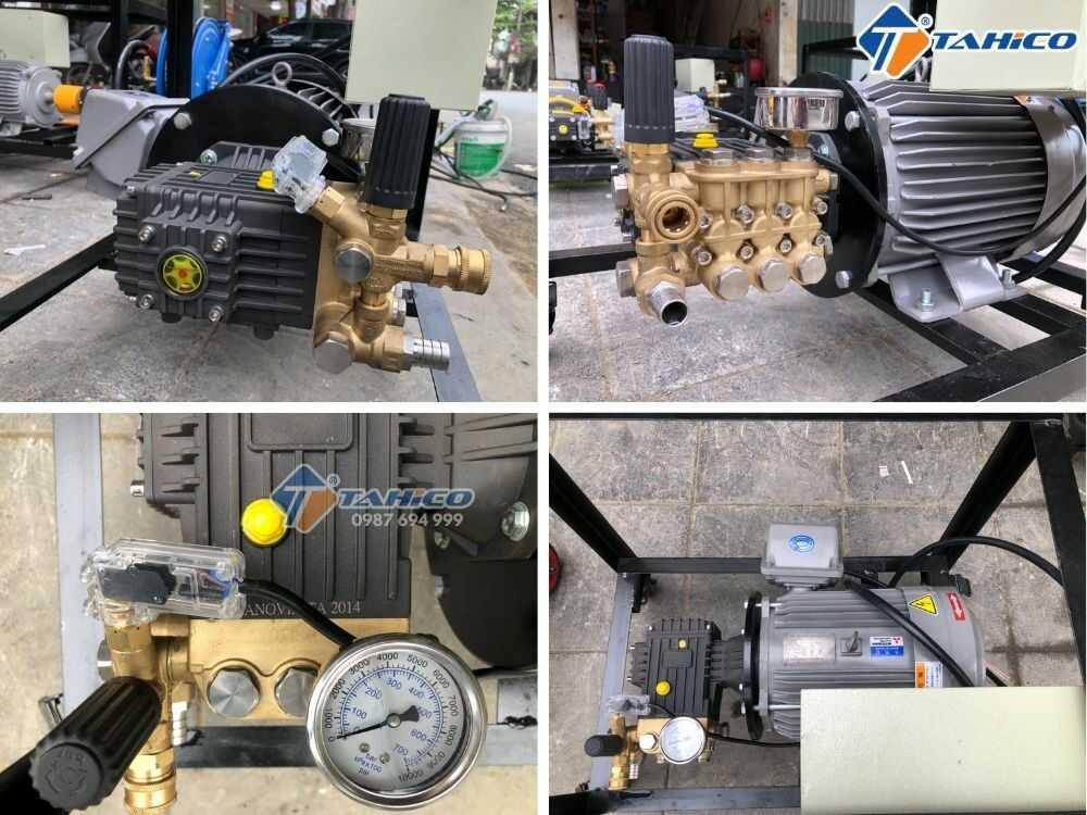 Máy rửa xe cao áp ANOVIN Dũng Râu 5.5kw