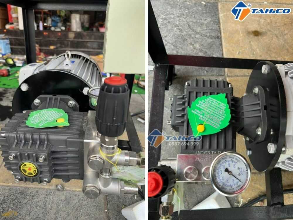 Máy rửa xe cao áp ANOVIN Dũng Râu 7.5kw