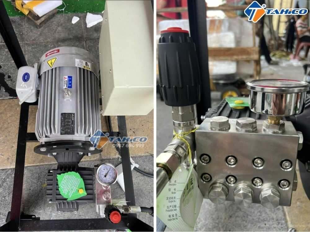 Máy rửa xe cao áp ANOVIN Dũng Râu 7.5kw