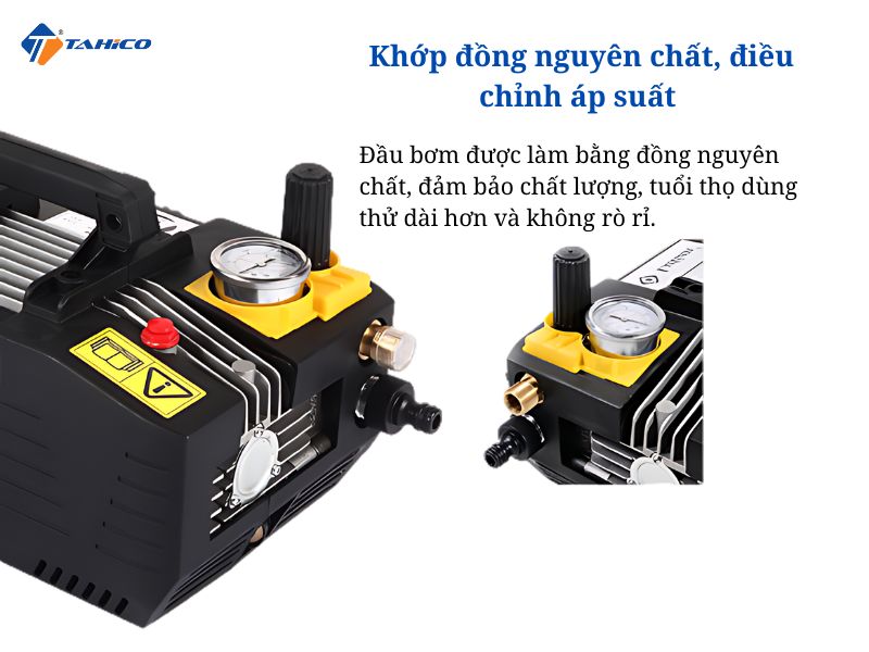 Máy rửa xe cao áp chuyên dụng Lutian 2.2KW LT-590