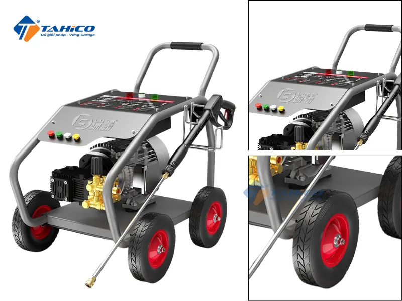 Máy rửa xe cao áp Lutian Shark-S36T4 7.5kw 280V