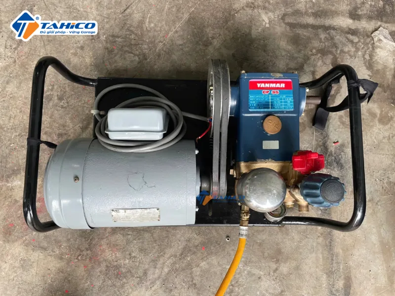 Đặc điểm tính năng máy rửa xe dây đai 3hp