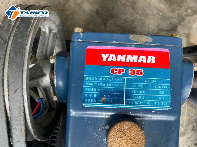 Máy rửa xe dây đai 3hp Nhật Bãi NB3