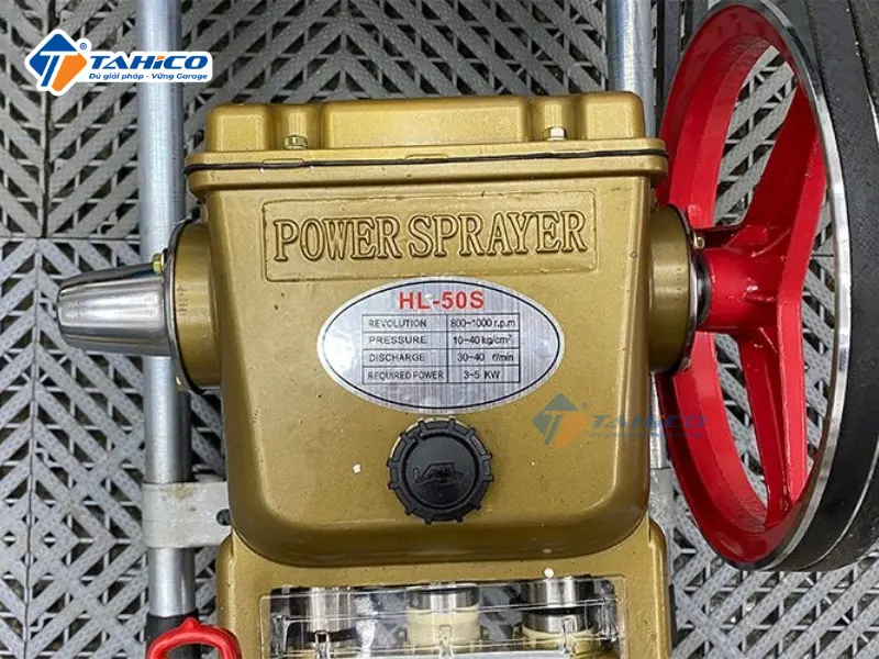 Máy rửa xe dây đai HL50, HL50S 2.2kw 40 bar 220V | Piston sứ
