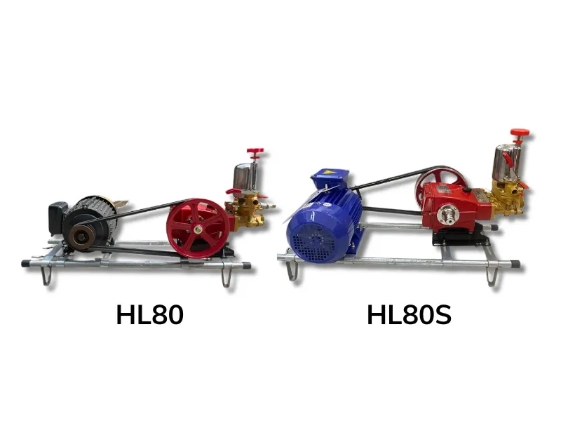 Máy rửa xe dây đai HL80 | HL80S 4kw 40 bar 380V | Piston sứ