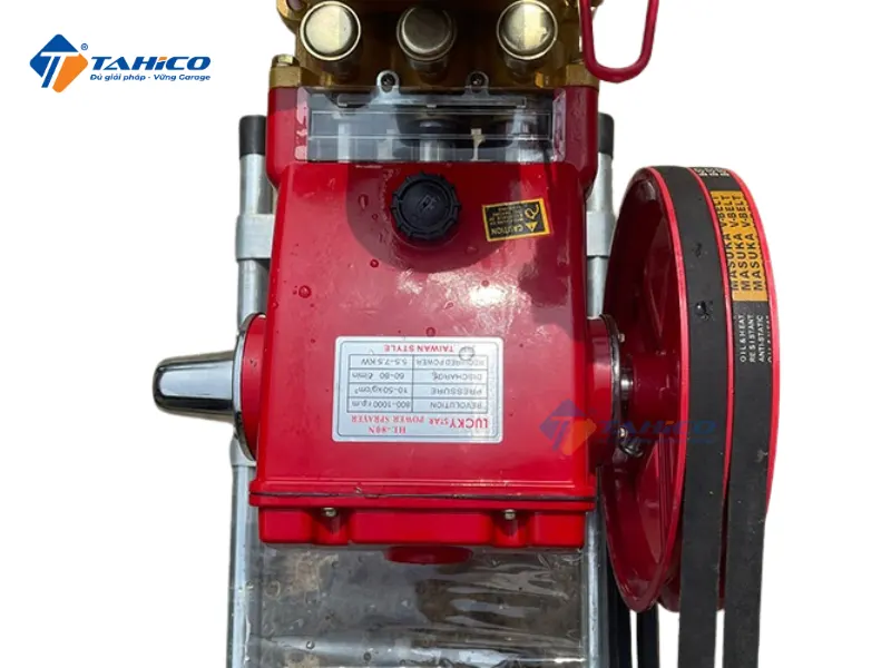Máy rửa xe dây đai HL80 | HL80S 4kw 40 bar 380V | Piston sứ