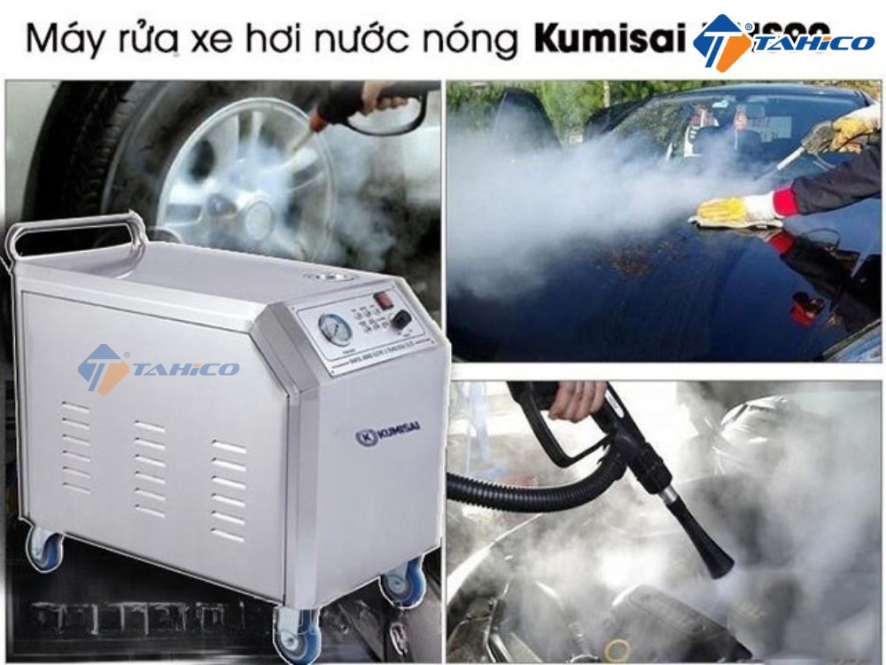 Máy rửa xe hơi nước nóng Kumisai KMS90 18kW
