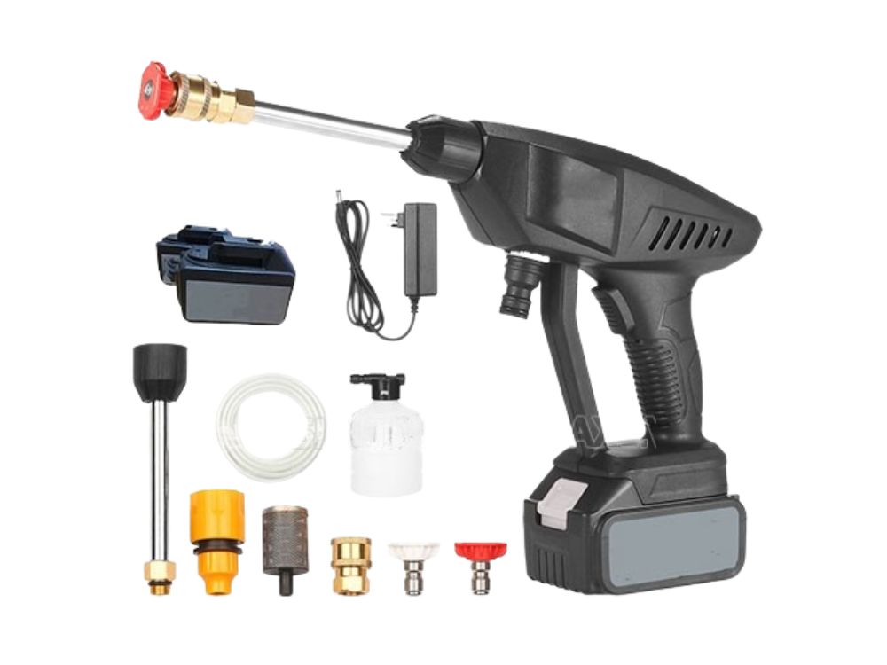Đặc điểm máy rửa xe Kumisai 1800W pin 199V